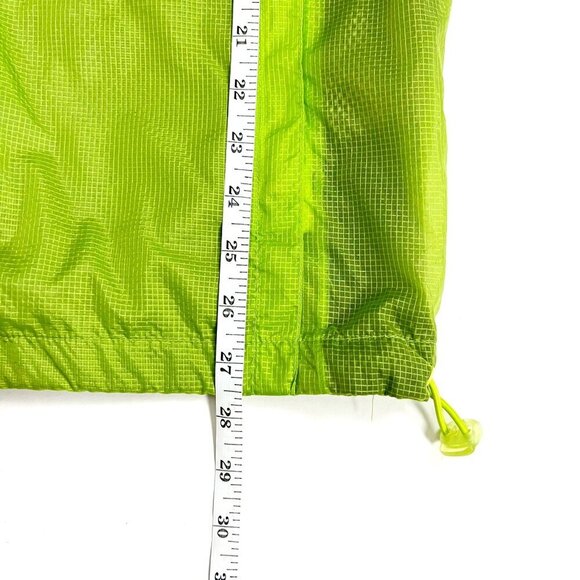 NWT Opening Ceremony Jacket Mens L Blue Green Black Colorblock Nylon Windbreaker - Picture 12 of 15